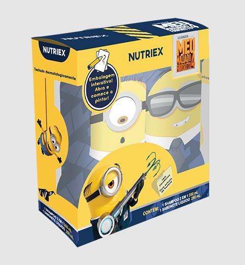 Imagem de Kit Minions Sha 2 Em 1 250ml + Sab Liquido 250ml Nutriex (593)