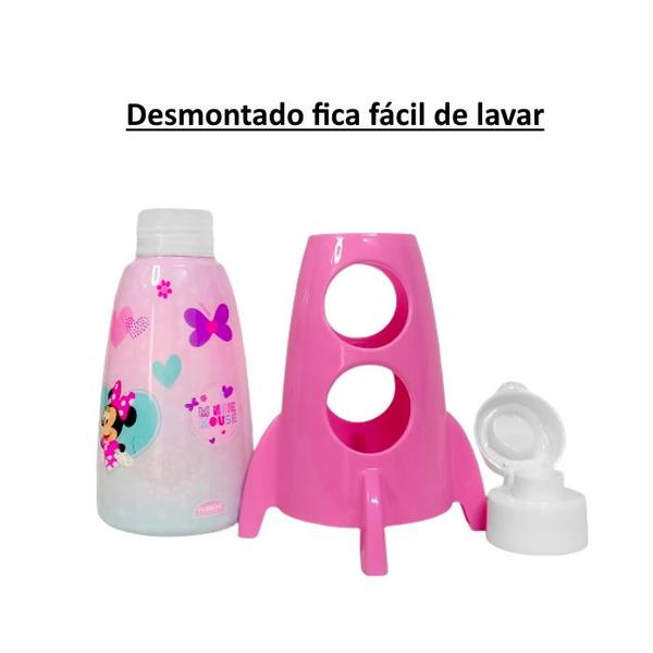 Imagem de Kit Minnie com Garrafinha Caneca e Copo Infantil Plasútil