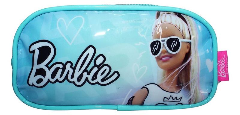 Imagem de Kit Mochila Barbie Filme Meninas Infantil Rodinhas Escolar 