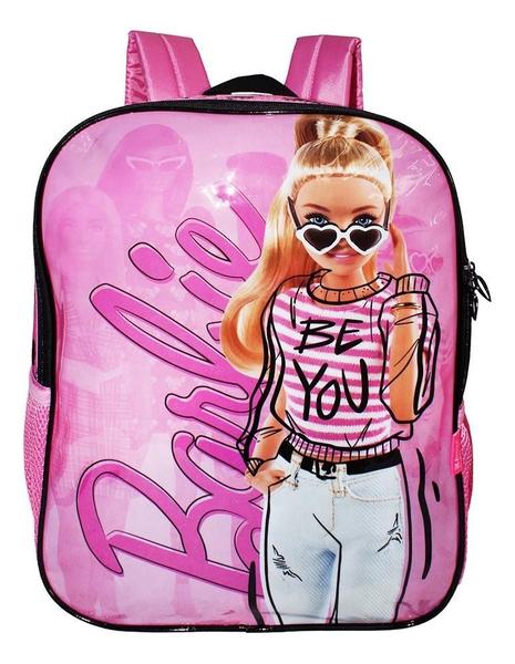 Imagem de Kit Mochila Barbie Filme Meninas Infantil Rodinhas Escolar