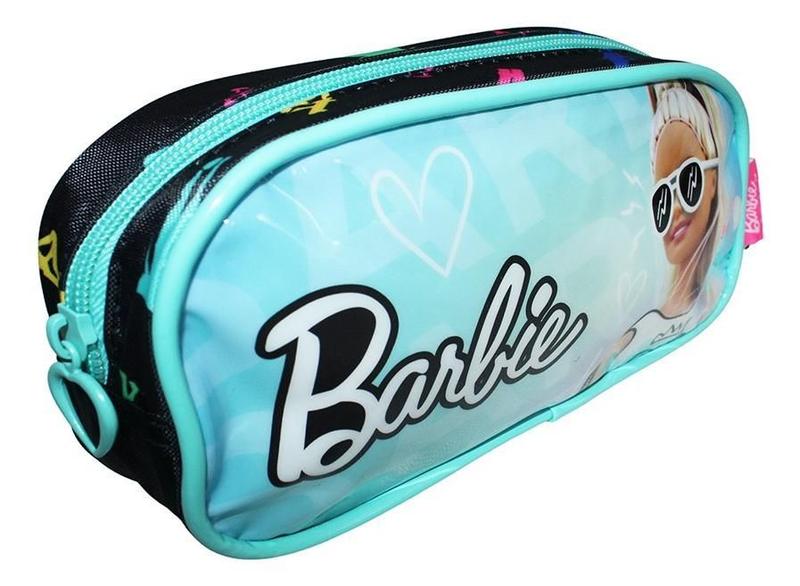 Imagem de Kit Mochila Barbie Filme Meninas Infantil Rodinhas Escolar