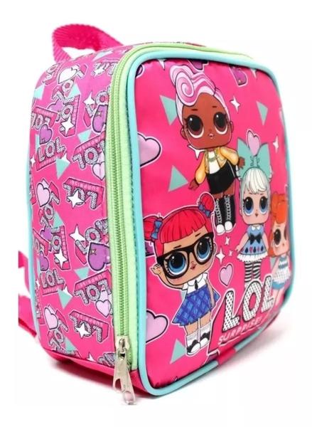 Imagem de Kit Mochila Bonequinhas Lol Surprise Rodinhas G + Lancheira