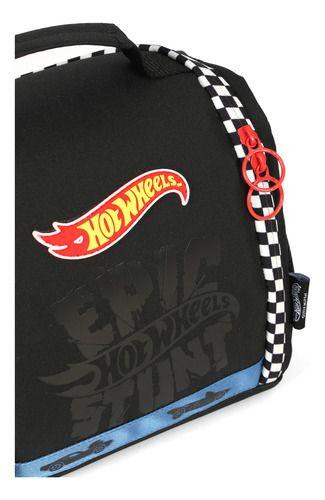 Imagem de Kit Mochila Carrinho 360 Haste Dupla Original Hot Wheels