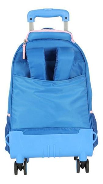 Imagem de Kit Mochila Carrinho 360 Haste Dupla Porta Notebook Stitch - Luxcel