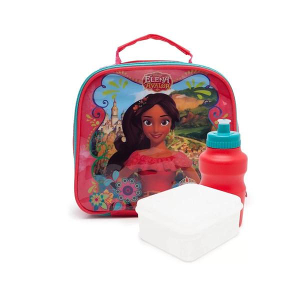 Imagem de Kit Mochila Carrinho Elena de Avalor + Lancheira Dermiwil