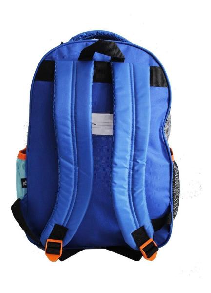 Imagem de Kit Mochila Carros Infantil Masculina Lancheira Costas