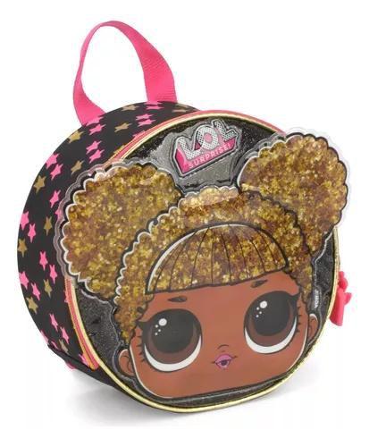 Imagem de Kit Mochila Completo Infantil Lol Queen Bee Rodinhas Tam G