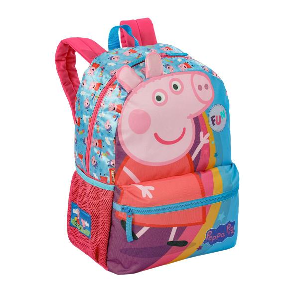 Imagem de Kit Mochila Costas Peppa Pig com Lancheira Térmica e Estojo