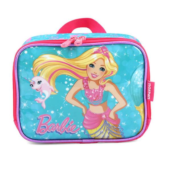 Imagem de Kit Mochila de Rodinha e Costas Barbie Sereia + Lancheira