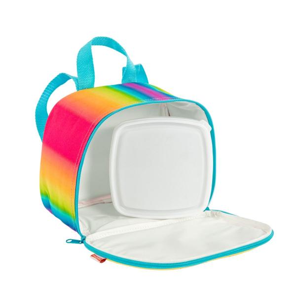 Imagem de Kit Mochila De Rodinha Escolar Lancheira Infantil E Estojo A Casa Mágica Da Gabby Sestini