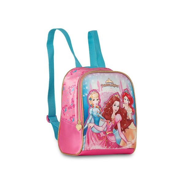 Imagem de Kit Mochila de Rodinha Lancheira Estojo infantil Princesas Mágicas