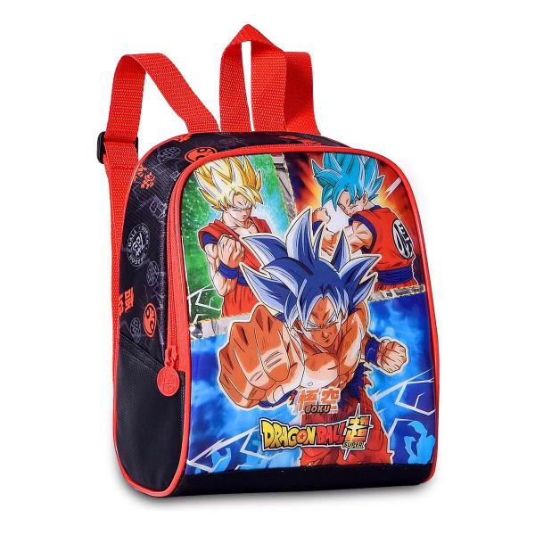 Imagem de Kit Mochila Dragon Ball Goku 2 Em 1 Rodinha Tam G Infantil