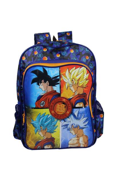 Imagem de Kit Mochila Dragon Ball Z Goku Original Costas Infantil Masculina Lancheira