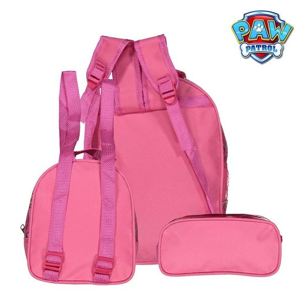 Imagem de Kit Mochila Escolar Bolsa Patrulha Canina Skye Costa