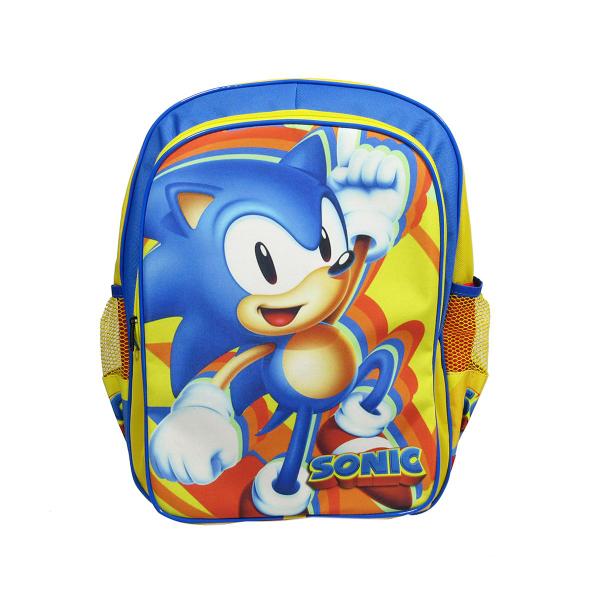 Imagem de Kit Mochila Escolar Infantil de Costas Tam G Sonic