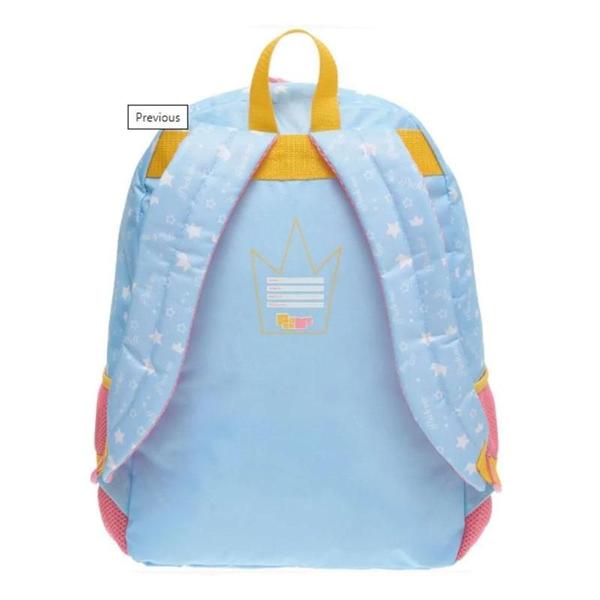 Imagem de Kit Mochila Escolar Infantil Dream Big e Estojo Académie Duplo Cinza - Pacific