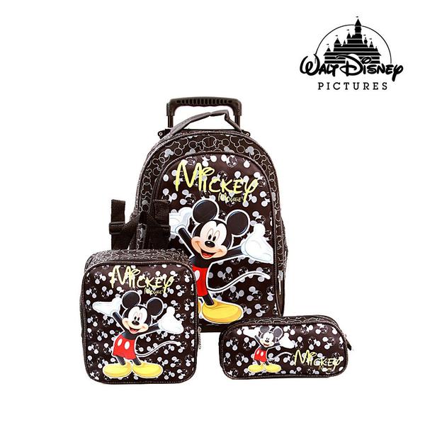 Rodinha Mochilas Escolares Mickey Mouse Riachuelo Mochila Rodinha