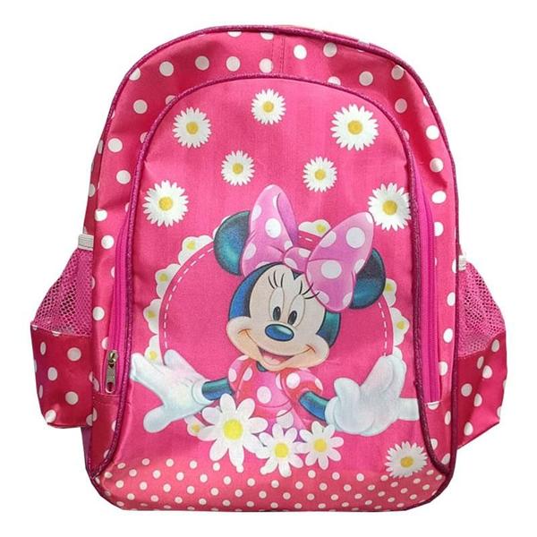 Imagem de Kit Mochila Escolar Infantil Minnie 14 e Garrafa de Água Térmica Pink Vibes 340ml Rosa - ABCD