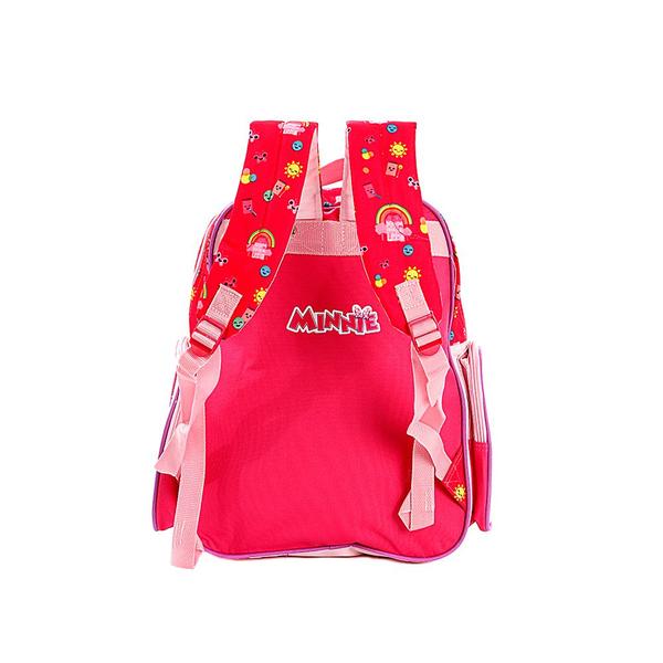 Imagem de Kit Mochila Escolar Infantil Minnie Mouse Disney De Costas