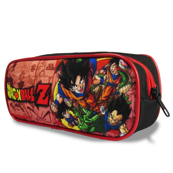 Imagem de Kit Mochila Escolar  Infantil Rodinhas Dragon Ball G