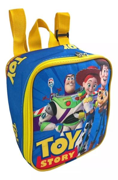 Imagem de Kit Mochila Escolar Infantil Toy Story Amigos G Rodinhas F5