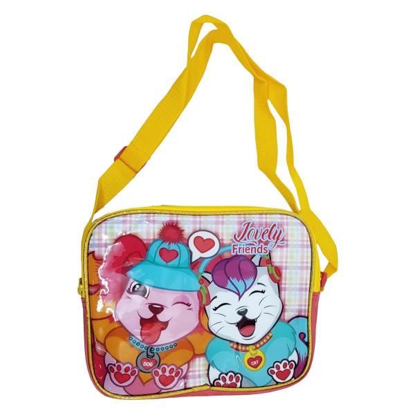 Imagem de Kit Mochila Escolar Jovely Friends Winth Kids Estojo Squeeze