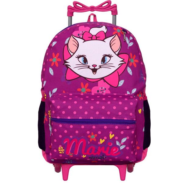 Imagem de Kit Mochila Escolar Juvenil Menina Roxa Marie 3 Pçs Toys 2U