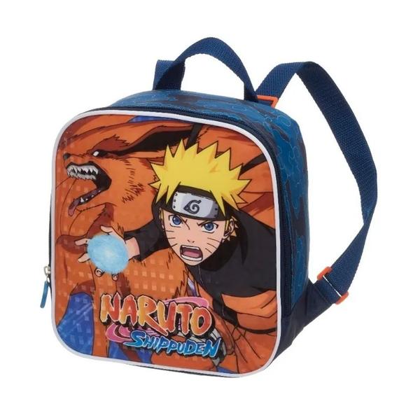 Imagem de Kit Mochila Escolar Naruto Karuma Original Tam G Rodinha Lancheira Térmica