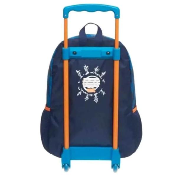 Imagem de Kit Mochila Escolar Naruto Karuma Tam G Rodinha Lancheira