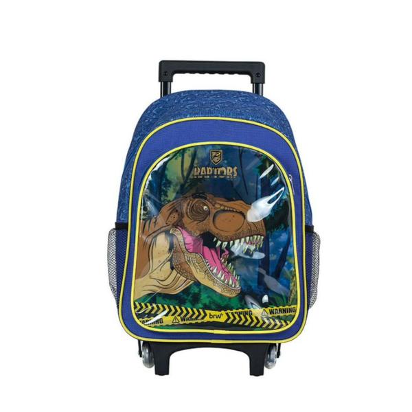 Imagem de Kit Mochila Infantil Com Rodinhas Menino Estojo + Lancheira