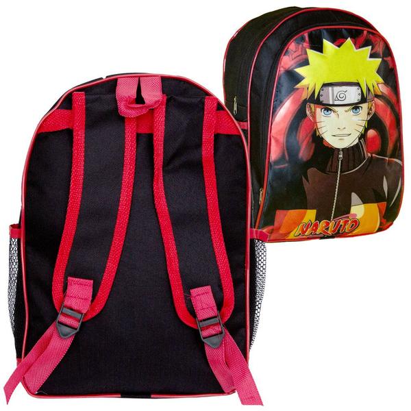 Imagem de Kit Mochila Infantil de Costas Naruto Shippuden G Resistente