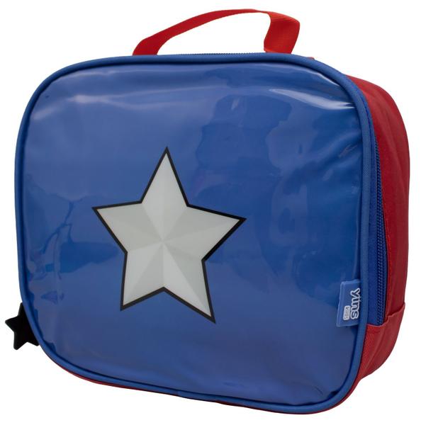 Imagem de Kit Mochila Infantil De Rodinha Lancheira e Estojo Super Star Yins YS42168