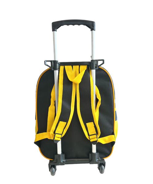 Imagem de Kit Mochila Infantil Escolar Batman Rodinhas M Lancheira F5