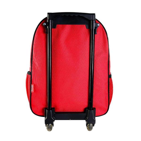 Imagem de Kit Mochila Infantil Escolar Com 3 Peças Carrinho Vermelho