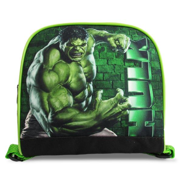 Imagem de Kit Mochila Infantil Hulk Costas Tam G