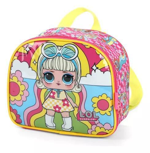 Imagem de Kit Mochila Infantil Lol Amigas Best Meninas Rodinhas Tam G