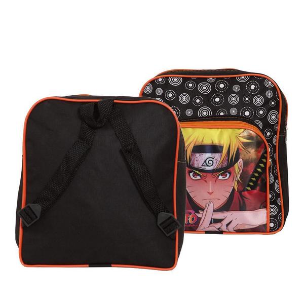 Imagem de Kit Mochila Infantil Masculina Naruto Creche Passeio Costas