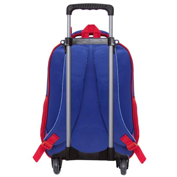 Imagem de Kit Mochila Infantil Masculina Rodinha Homem Aranha 3 Pçs