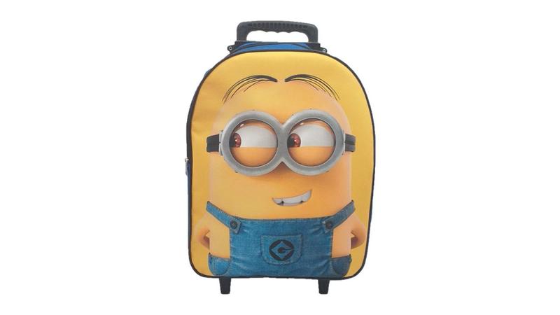 Imagem de Kit Mochila Infantil Minions Azul