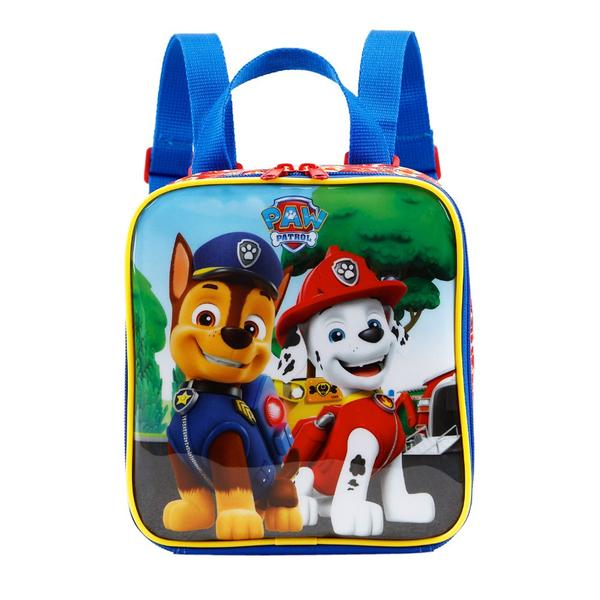 Imagem de Kit Mochila Infantil Patrulha Canina Paw Patrol Rodinhas Tam G Reforçada Lancheira Estojo