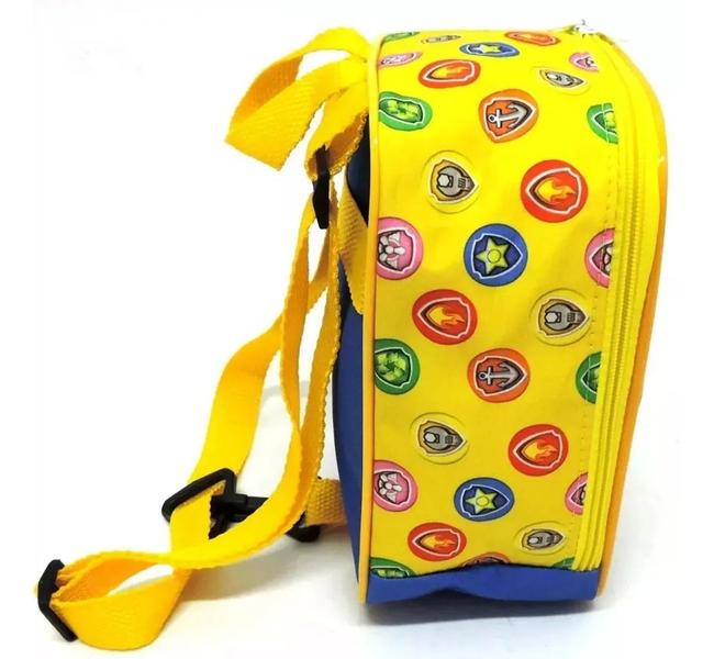 Imagem de Kit Mochila Infantil Patrulha Super Filhotes Rodinhas G F5