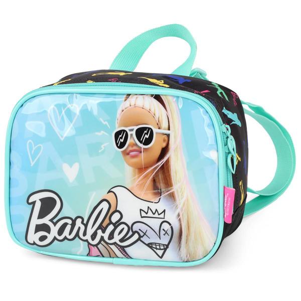 Imagem de Kit Mochila Infantil Rodinhas Com Lancheira Térmica Barbie