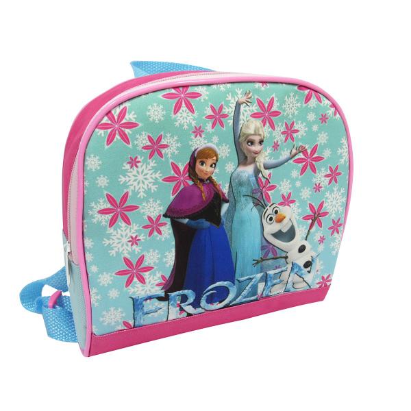 Imagem de Kit Mochila Infantil Rodinhas Frozen Tam G 