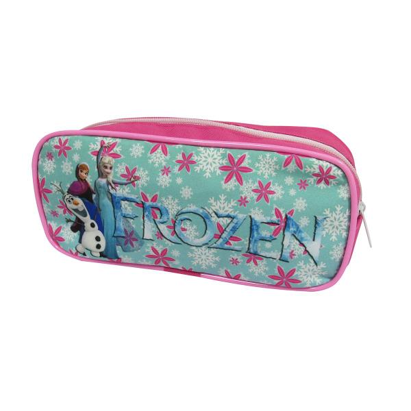 Imagem de Kit Mochila Infantil Rodinhas Frozen Tam G 