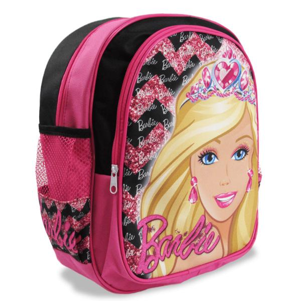 Imagem de Kit Mochila Infantil Tam M Lancheira e Estojo Barbie Princesa