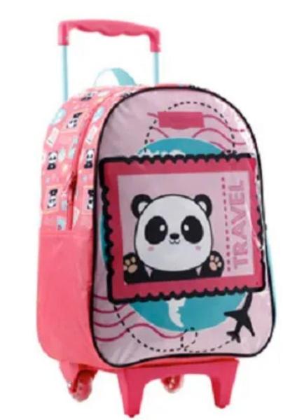 Imagem de Kit Mochila + Lancheira + Estojo Panda Xeryus - Infantil