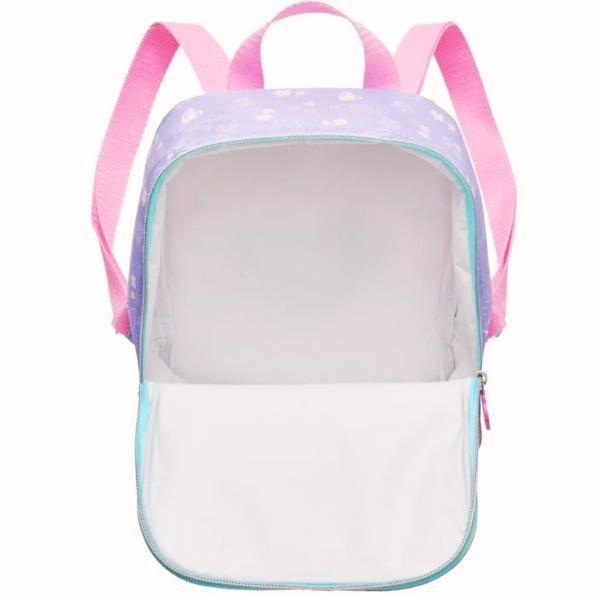 Imagem de Kit Mochila Mochilete Coelhinha Escolar Infantil Rodinhas G