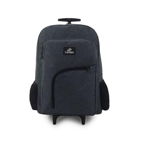 Imagem de Kit Mochila Notebook 15,6 Executiva Rodinha Com Frasqueira