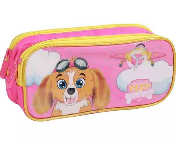 Imagem de Kit Mochila Patrulha Canina Infantil Rodinhas +LANCHEIRA +ESTOJO MIF5331 YEPP