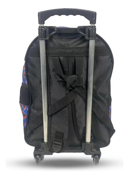 Imagem de Kit mochila personagem Homen Aranha Spyder Man com LED